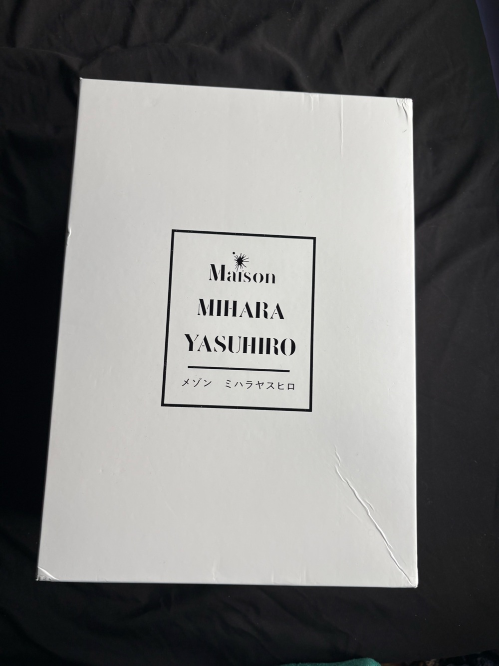 Mihara yasuhiro Black and White Low-Top Canvas Sneakers